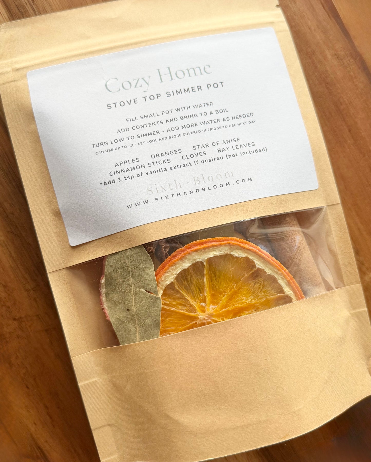 Cozy Home — Stovetop Simmer Pot Kit