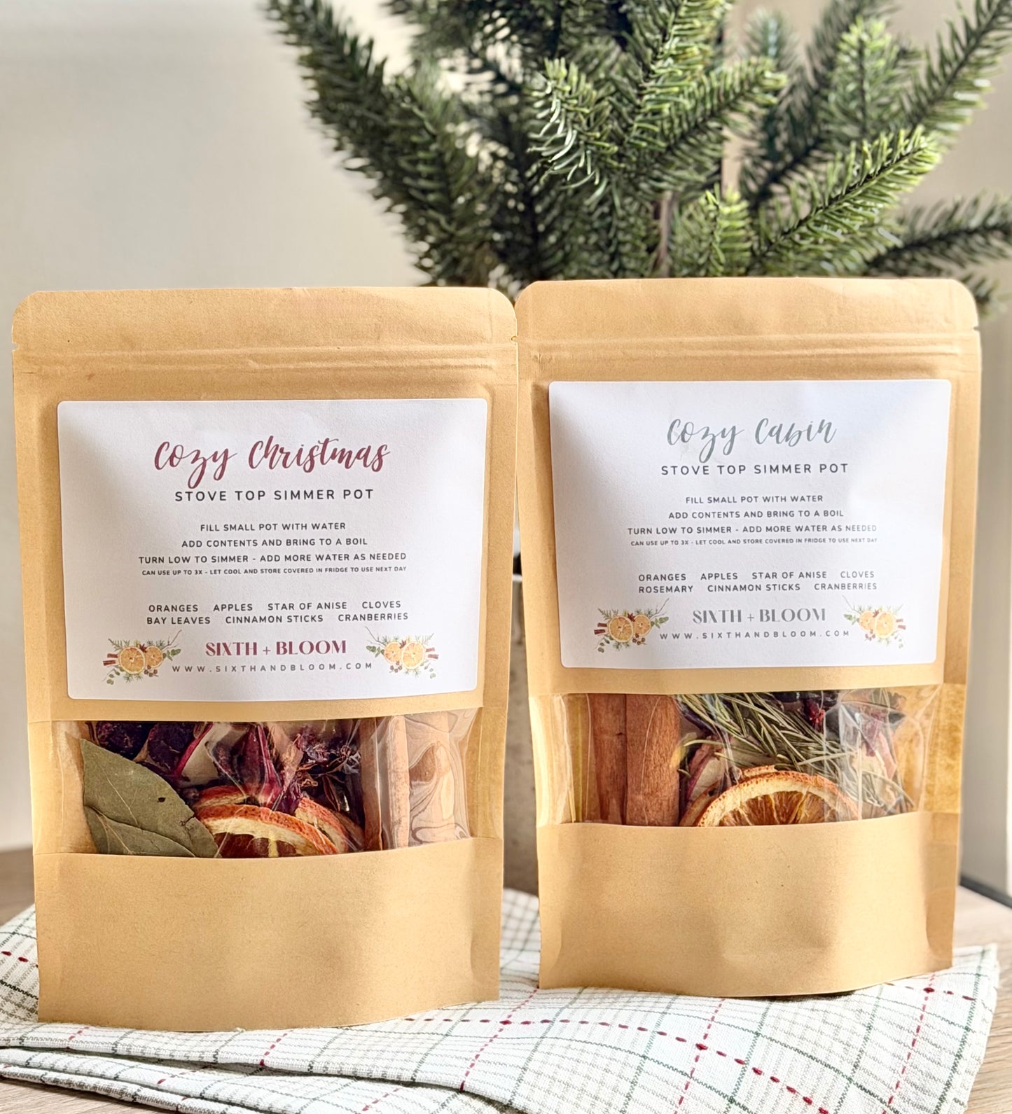 Cozy Christmas - Holiday Stovetop Simmer Pot Kit