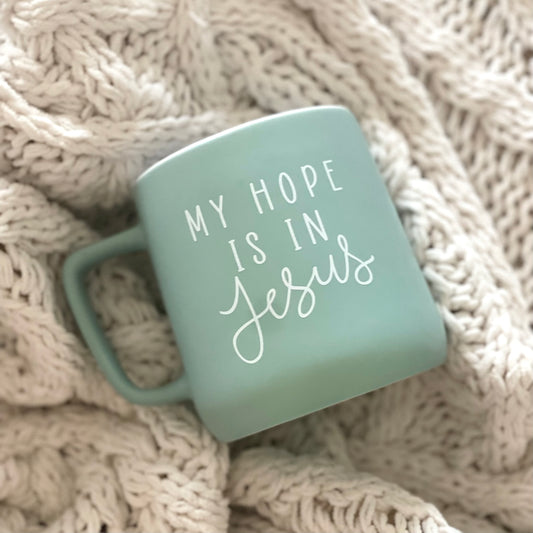 My Hope is in Jesus | 12oz Ceramic Mug