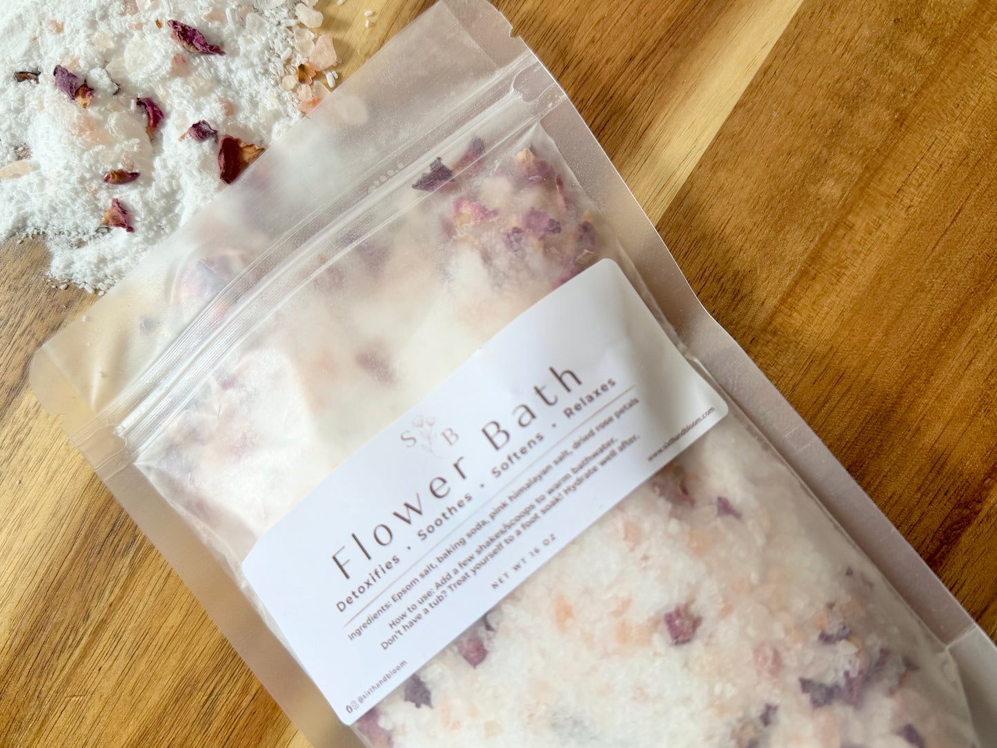 Flower Bath — Bath Salt